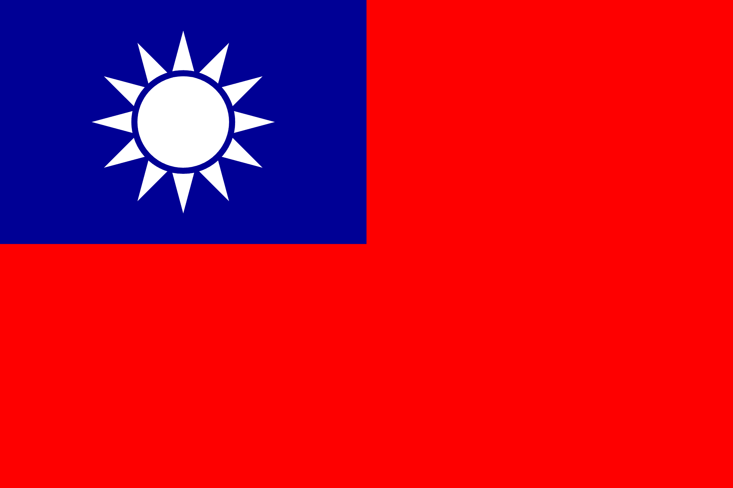 Taiwan Flag